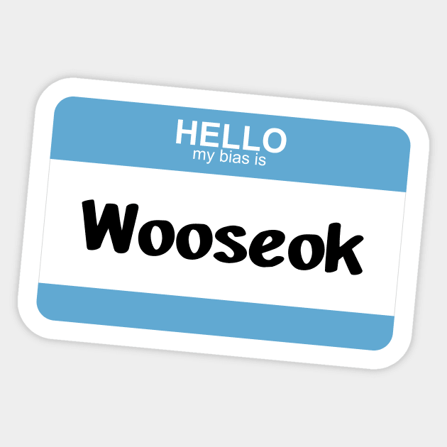 My Bias is Wooseok Sticker by Silvercrystal